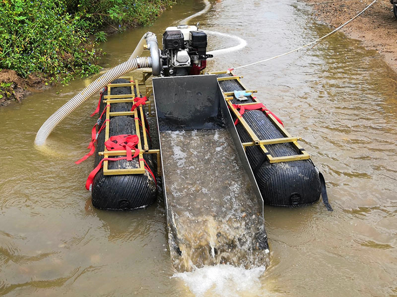 4inch Small Size Gold Mining Dredge