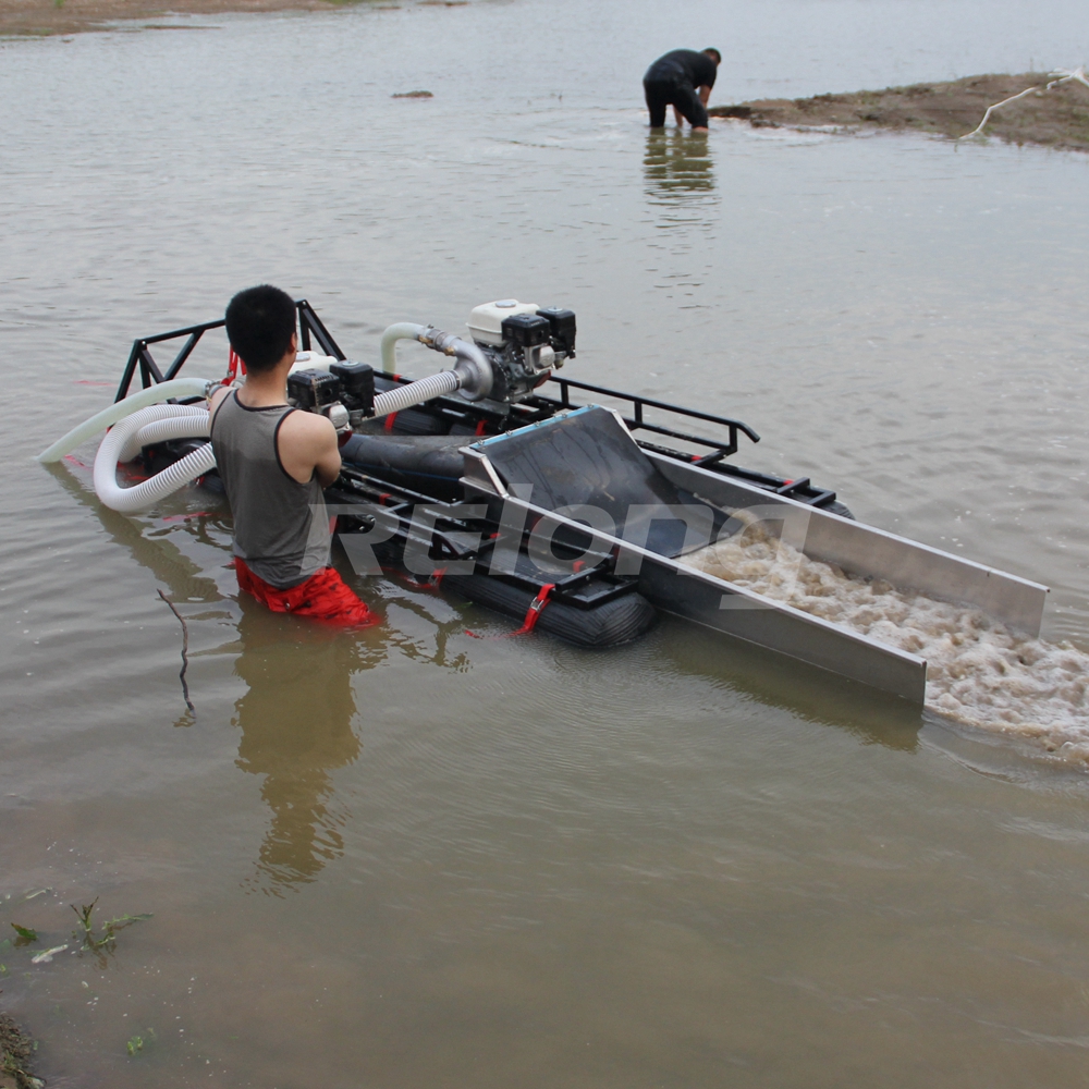 Portable 6 Inch Gold Dredge