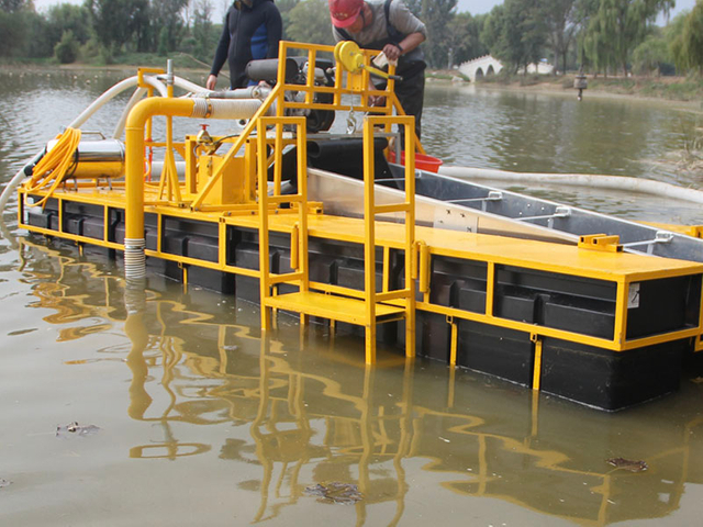 Mini Gold Dredge Sea Boat Gold Dredge Gold Dredge Sluicing Box