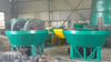 PM1600 Double Wheel Gold Grinding Wet Pan Mill