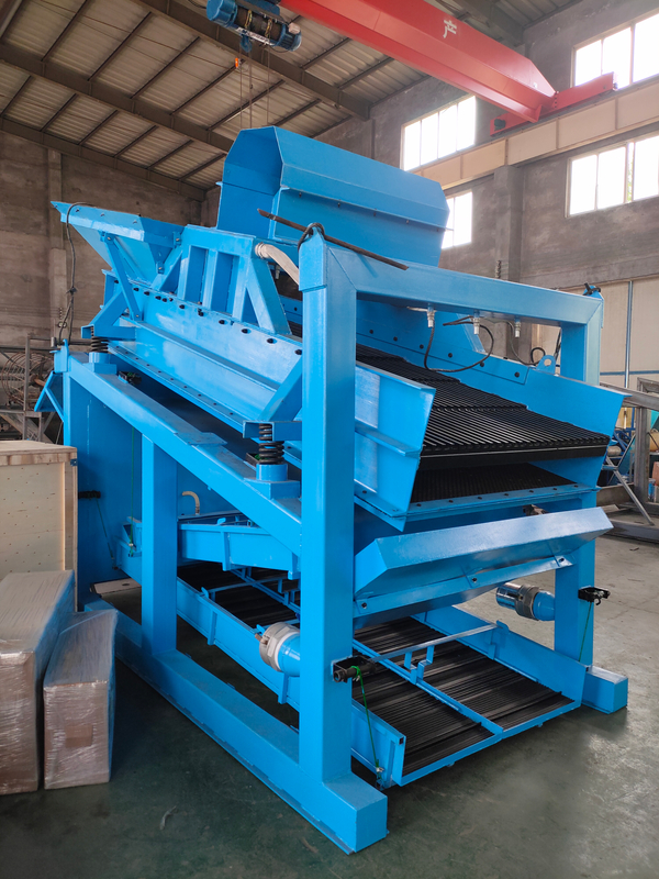 Vibrating Screen Shaking Mobile Gold Washing Plant