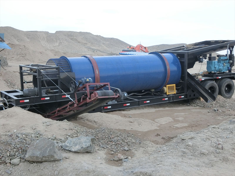 Gold Trommel Wash Plant Placer Gold Mining Equipment
